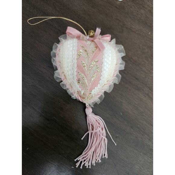 KSA Collectables Vtg Kurt Hadler Victorian Ornament Lot Of 9 With Musical Heart! - Picture 7 of 14